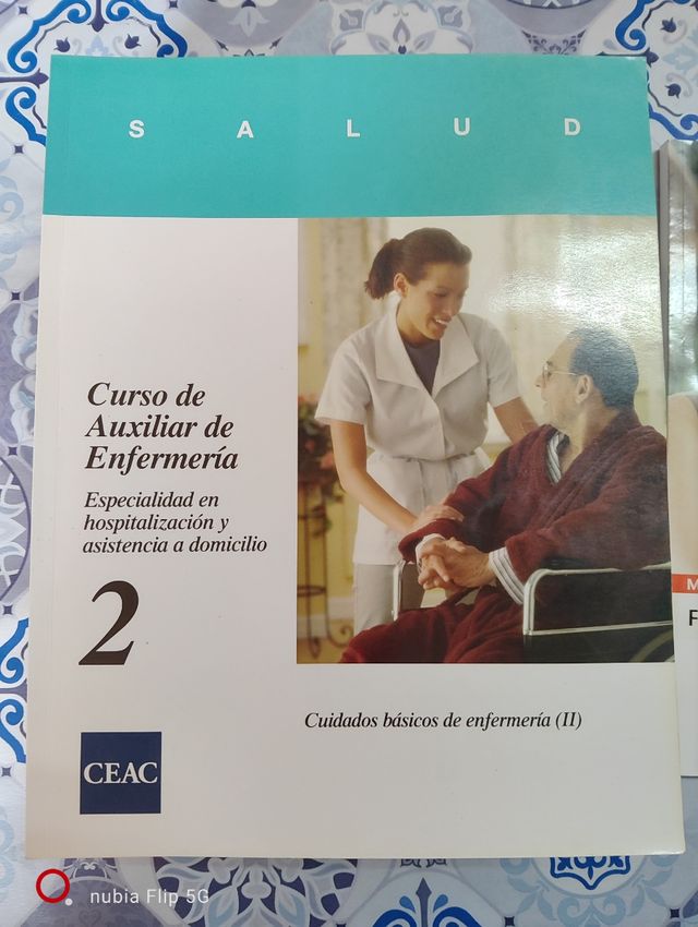 Libros preparación auxiliar enfermería