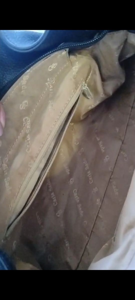 Bolso piel negro - Gran calidad