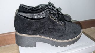 Scarpe nere platform invernali 39