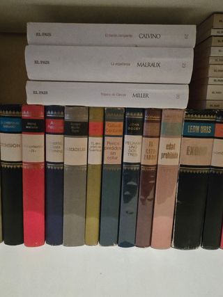 Lote +125 libros Literatura española-internacional