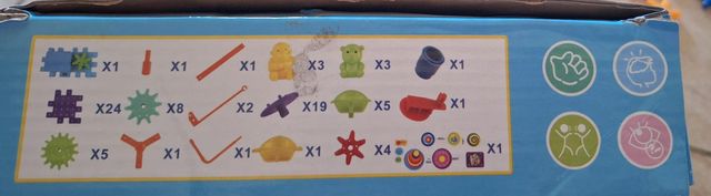 Gioco Ingranaggi Intelligent Toys 82 pezzi