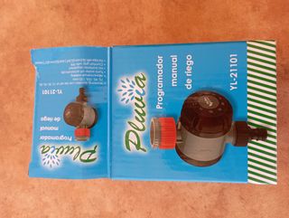 Temporizador riego marca Pluvia.