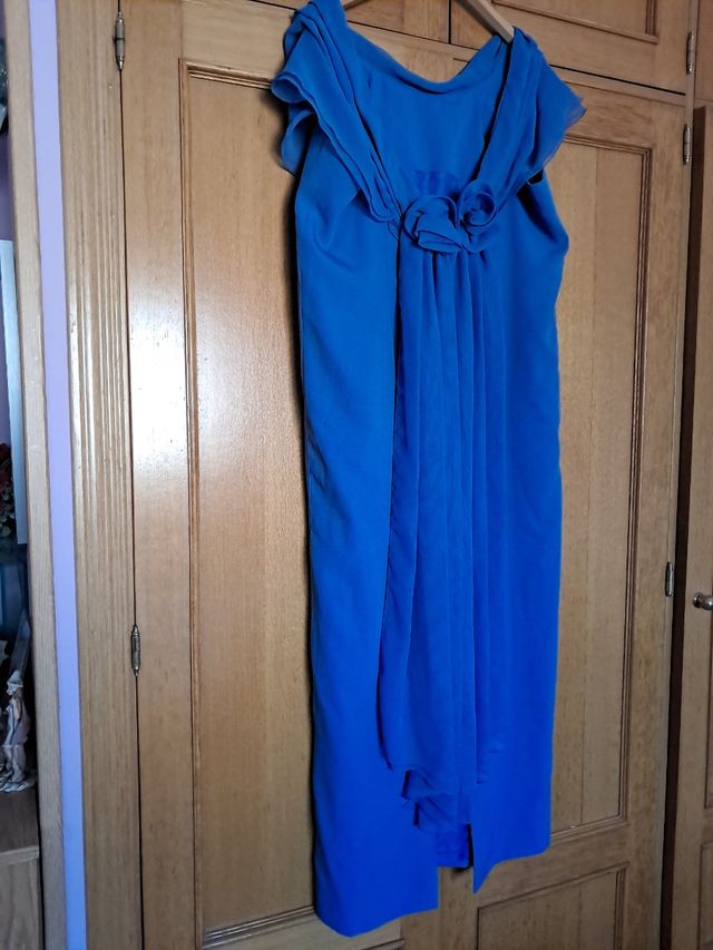 Vestido azul mujer - Talla L