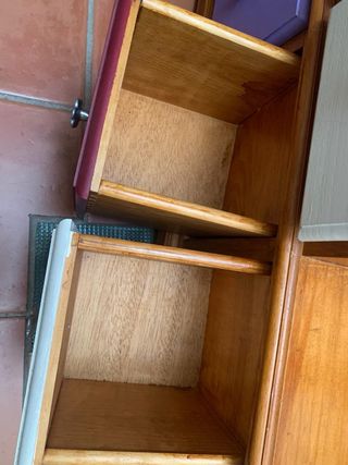 Cajonera escalera 10 cajones madera de pino