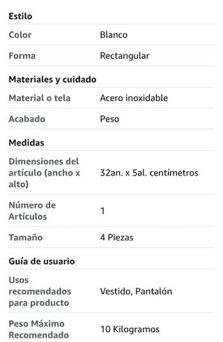 Perchas multiusos 4x - Ahorro espacio