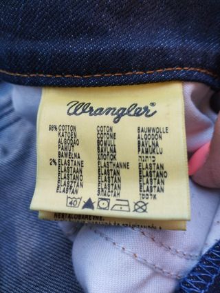 Jeans Wrangler vintage blu