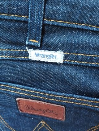 Jeans Wrangler vintage blu