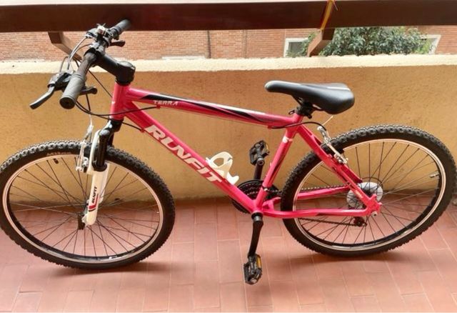 Bicicleta montaña Runfit Terra rosa
