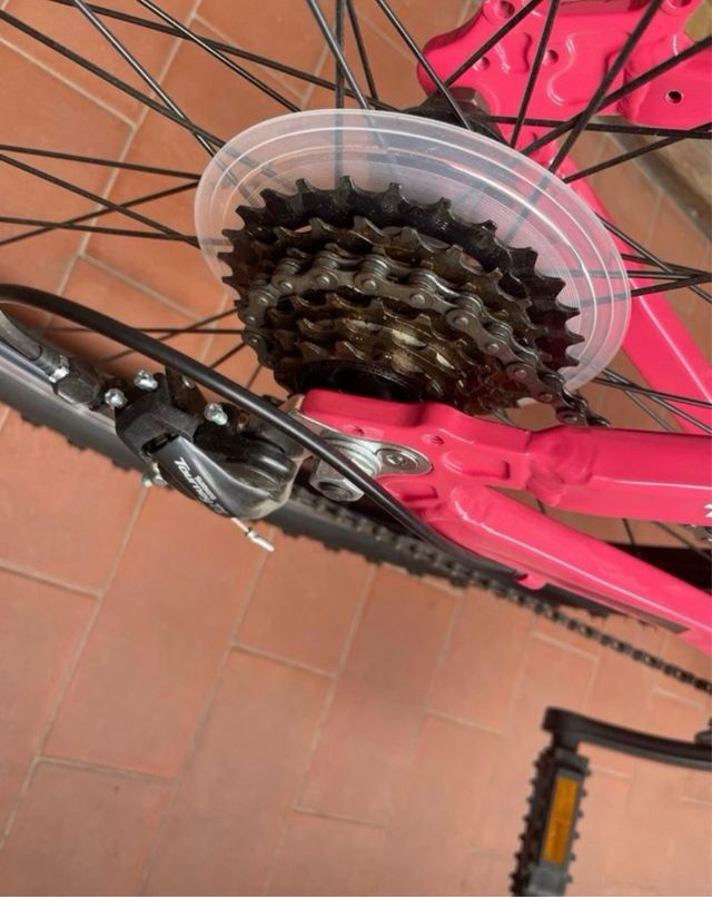 Bicicleta montaña Runfit Terra rosa