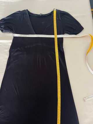 Vestido negro corto Mango 