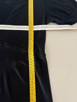 Vestido negro corto Mango 