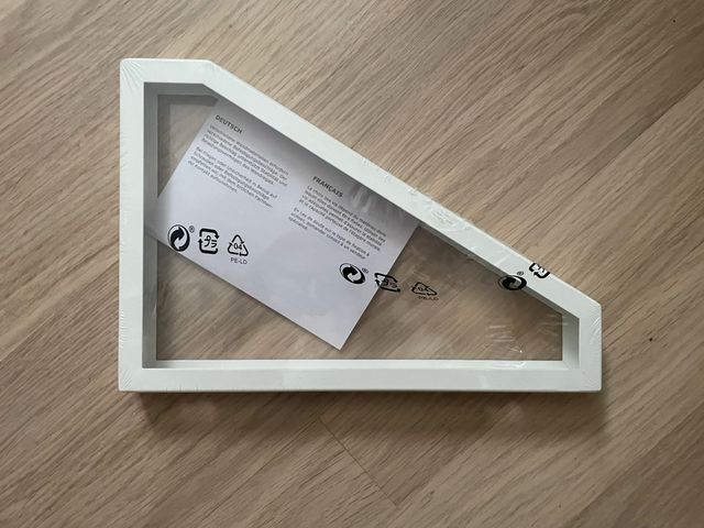 Supporto da parete EKBY bianco IKEA