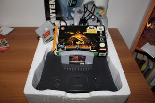 Nintendo 64 con Mortal Kombat & Fighters Destiny