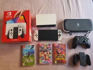 Nintendo Switch OLED bianco impeccabile