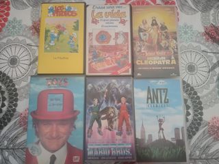 VHS: 6películas