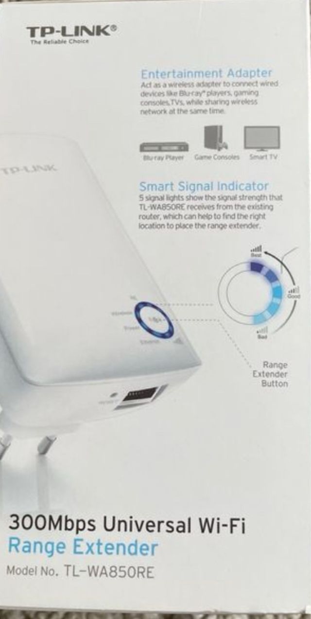 Extensor Wifi TP-Link 300Mbps TL-WA850RE