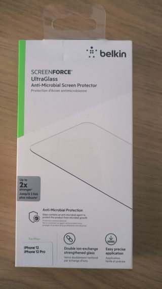 Protector Pantalla Belkin UltraGlass iPhone 12/12