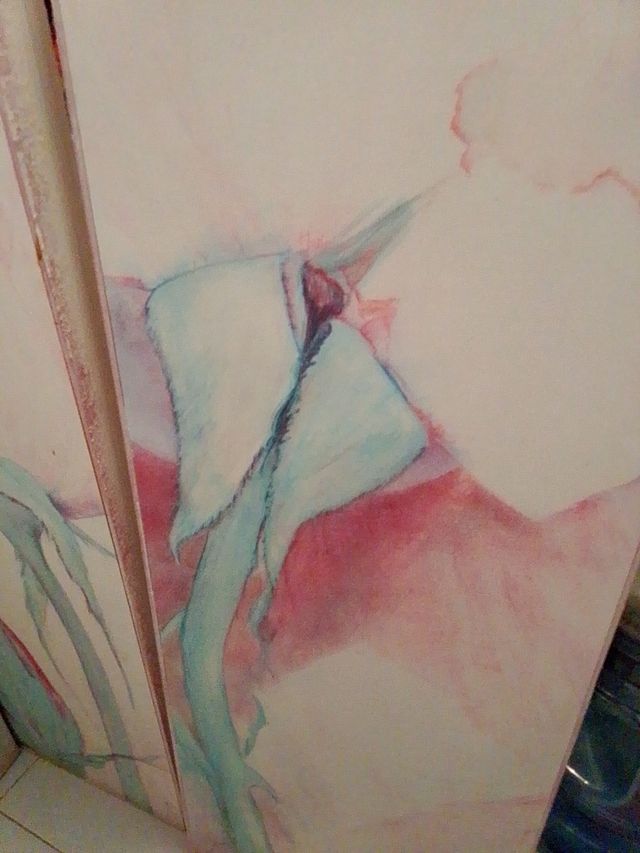 3 Cuadros Flores - Decoración Vintage