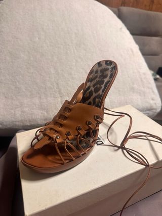 Zapatos tacón Dolce & Gabbana marrón