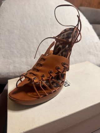 Zapatos tacón Dolce & Gabbana marrón