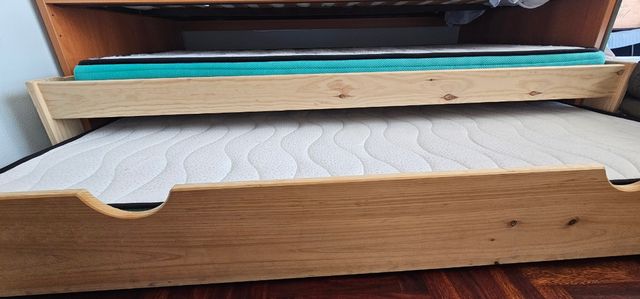 Cama nido madera maciza