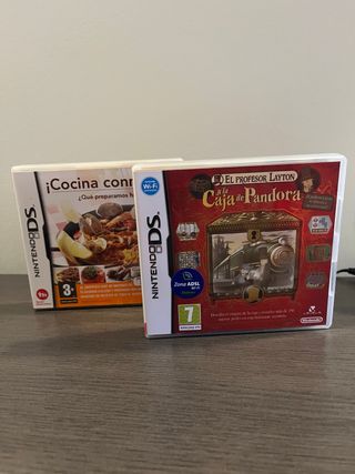 Nintendo DS: Profesor Layton y Cocina Conmigo