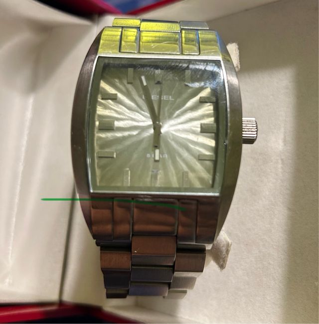 Orologio Diesel vintage grigio argento