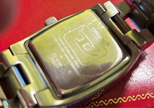 Orologio Diesel vintage grigio argento