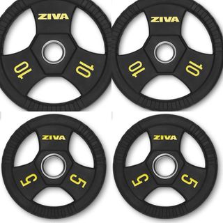 Discos Ziva 10kg & 5kg - 2+2