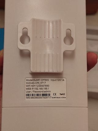 Roteador KuWfi 4G LTE - WiFi externo