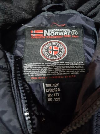 Geographical Norway Chaqueta TALLA 12AÑOS
