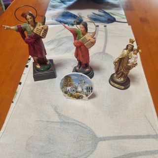 Lote Religioso santos y Virgen