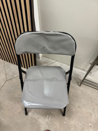 Silla Plegable Gris