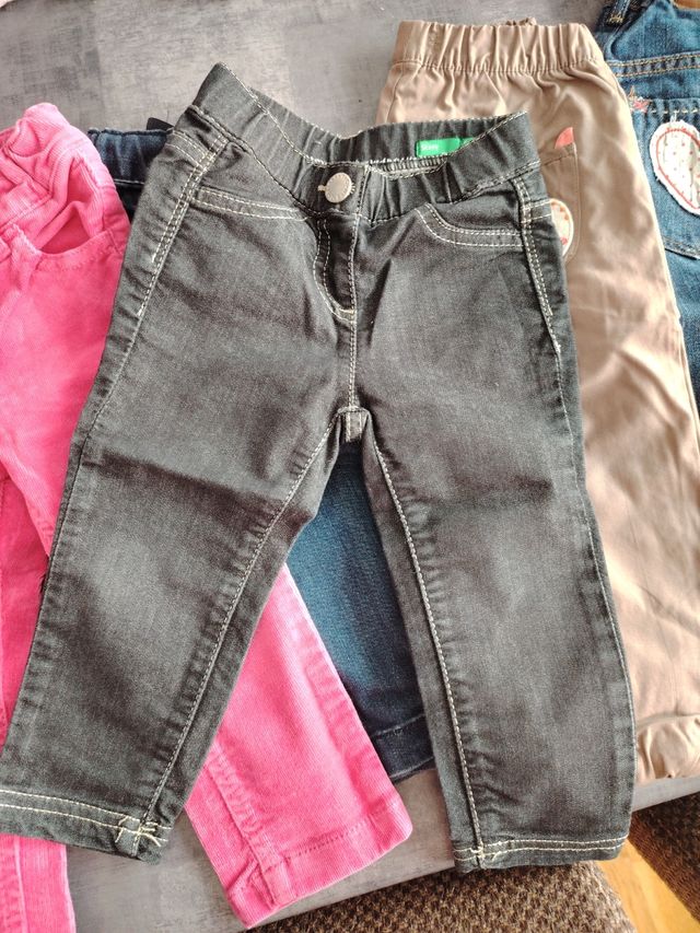 8 Pantalones niña (1-2 años)