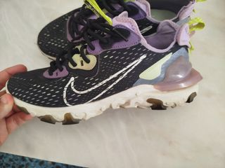 Nike React Phantom Run - Scarpe Nere Viola