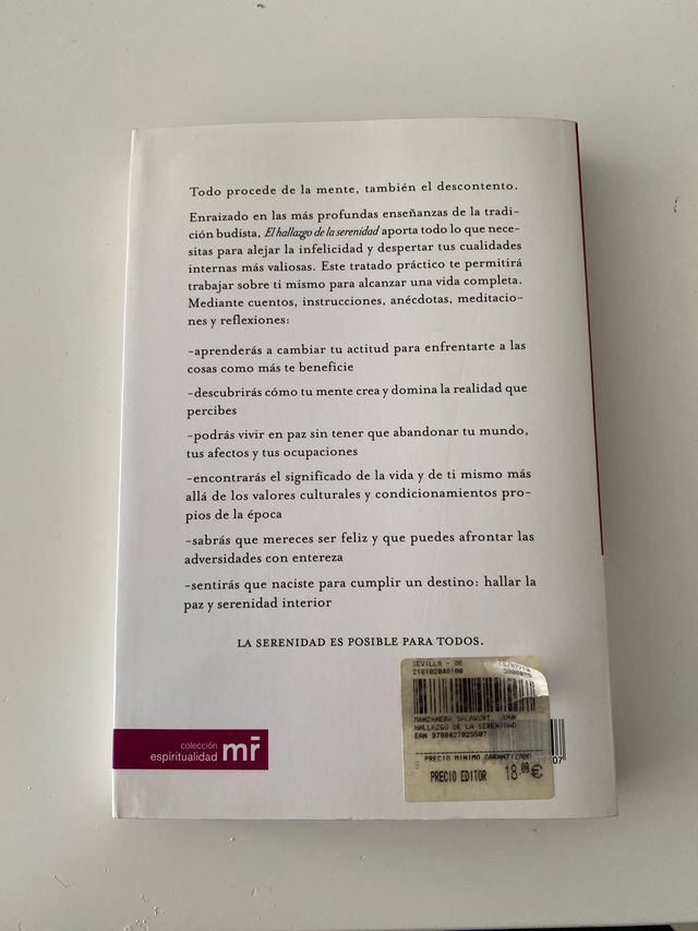 El hallazgo de la serenidad (Spanish Edition)