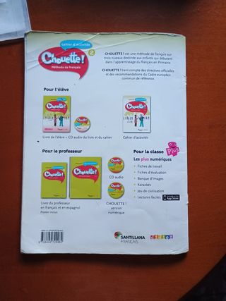 CHOUETTE 2 CAHIER D'EXERCICES