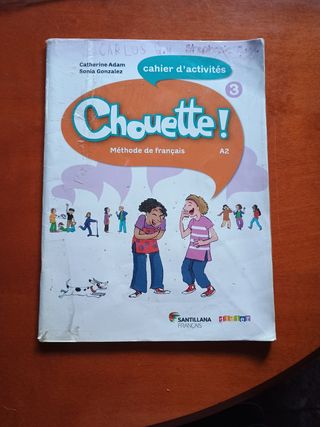 CHOUETTE 3 CAHIER D'EXERCICES