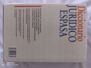 Diccionario Juridico Espasa