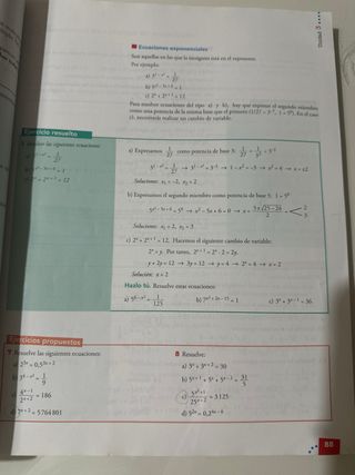 Matemáticas aplicadas a las Ciencias Sociales I.