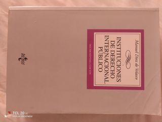 Instituciones de Derecho Internacional público ...