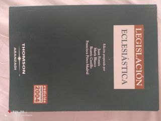 LEGISLACION ECLESIASTICA (6ª ED. 2004)