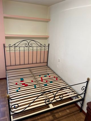 Cama vintage hierro forja