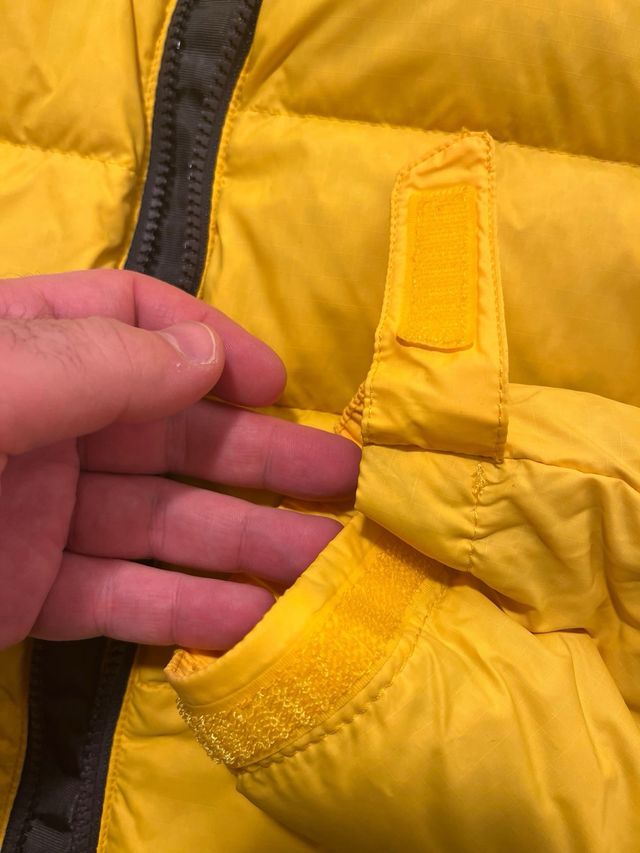 Giacca Piumino The North Face Gialla