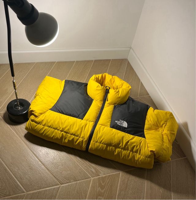 Giacca Piumino The North Face Gialla
