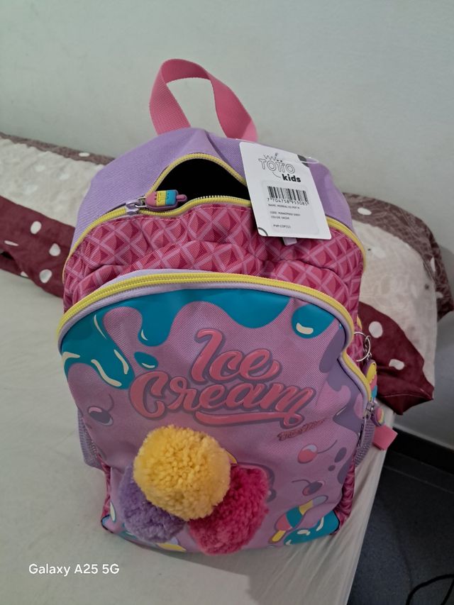 Mochila Totto Ice Pop M - Niña