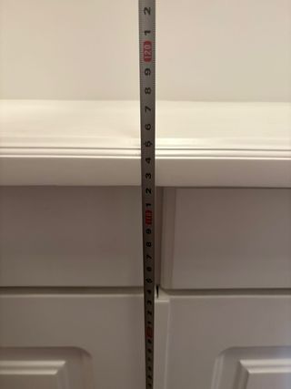 Mueble blanco de madera