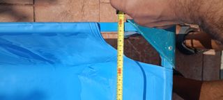 Piscina infantil 2x2m - Azul