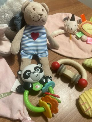 Lote de 7 juguetes bebé