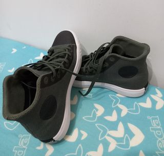 Converse All Star - Scarpe alte verde oliva